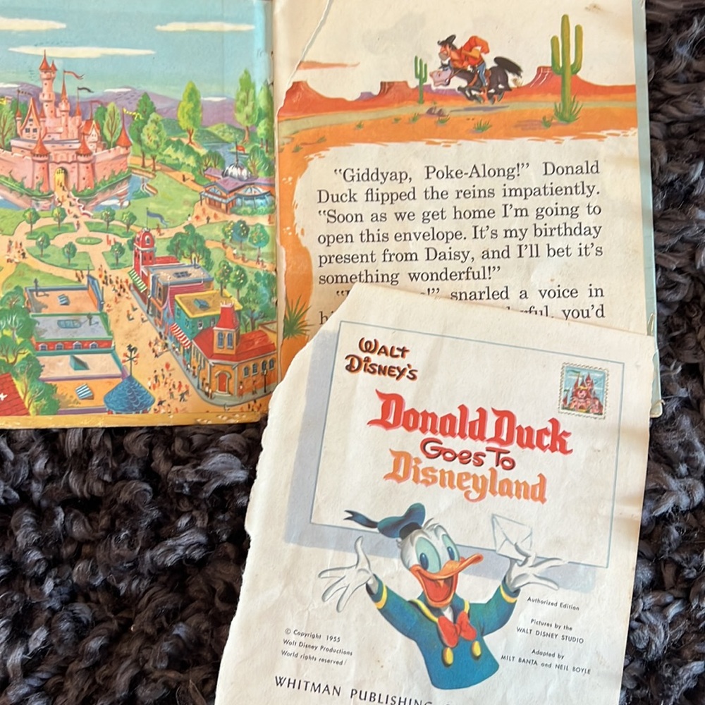 Walt disney, hanna barberas vintage books - Picture 9 of 9